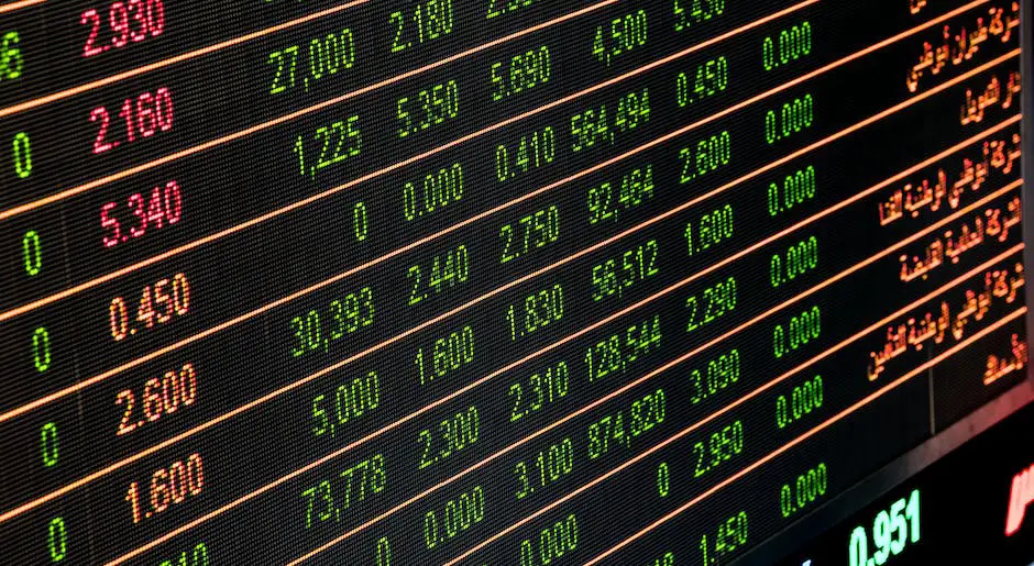 A diagram showing a balance between risk and reward in stock trading