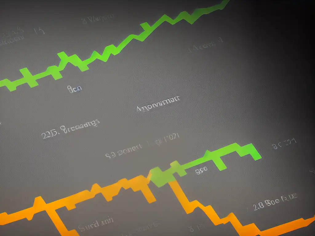 An image showing a graph with two bars, one higher than the other, with the heading - Overvalued and undervalued stock comparison. The present value of cash flow bar is longer than the current stock price bar.